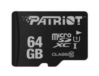 PATRIOT LX Series - Flash-Speicherkarte - 64 GB - UHS-I U1 / Class10 - microSDXC