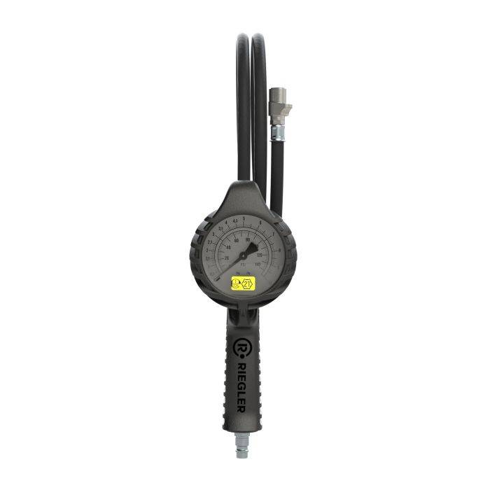 Riegler 39.053, Stand.-Handreifenfüllmesser QS, Mano Ø 80 mm, geeicht, 0 - 12 bar P/n: 137647