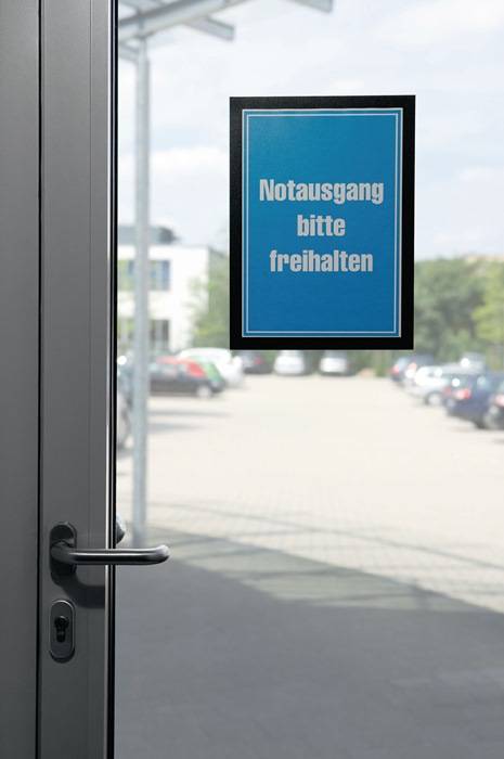 Magnetrahmen DIN A4 schwarz selbstklebende Rückenfolie 2 St./VE DURABLE