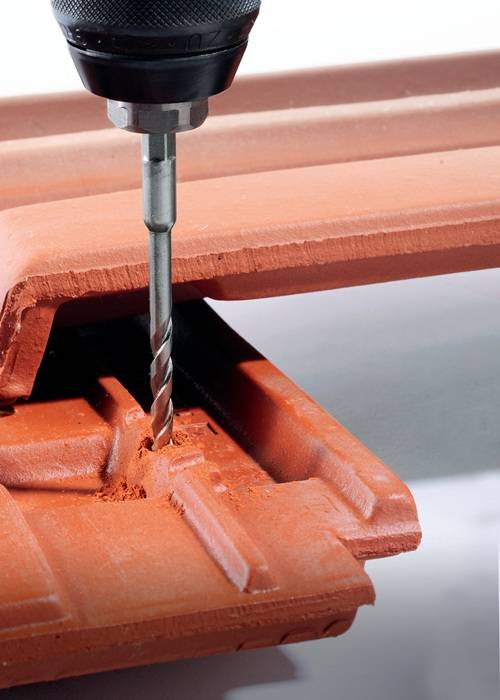 Dachziegelbohrer D.4mm Gesamt-L.100mm ALPEN