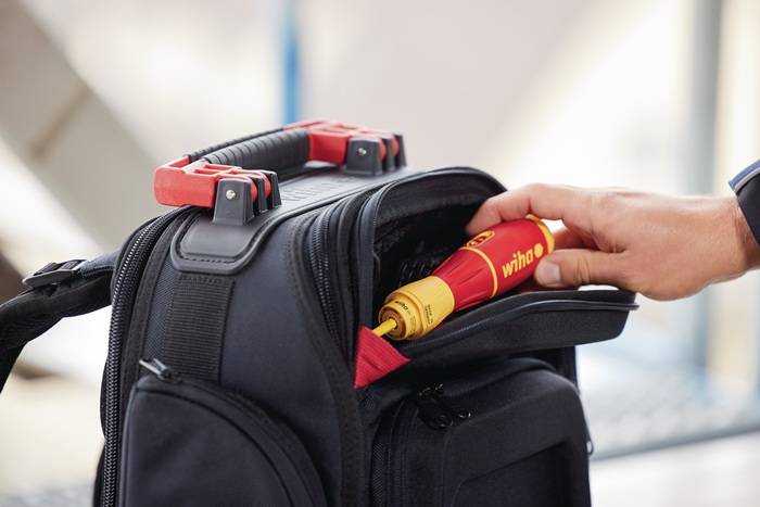 Werkzeugsortiment electric 27-tlg.im Werkzeugrucksack WIHA