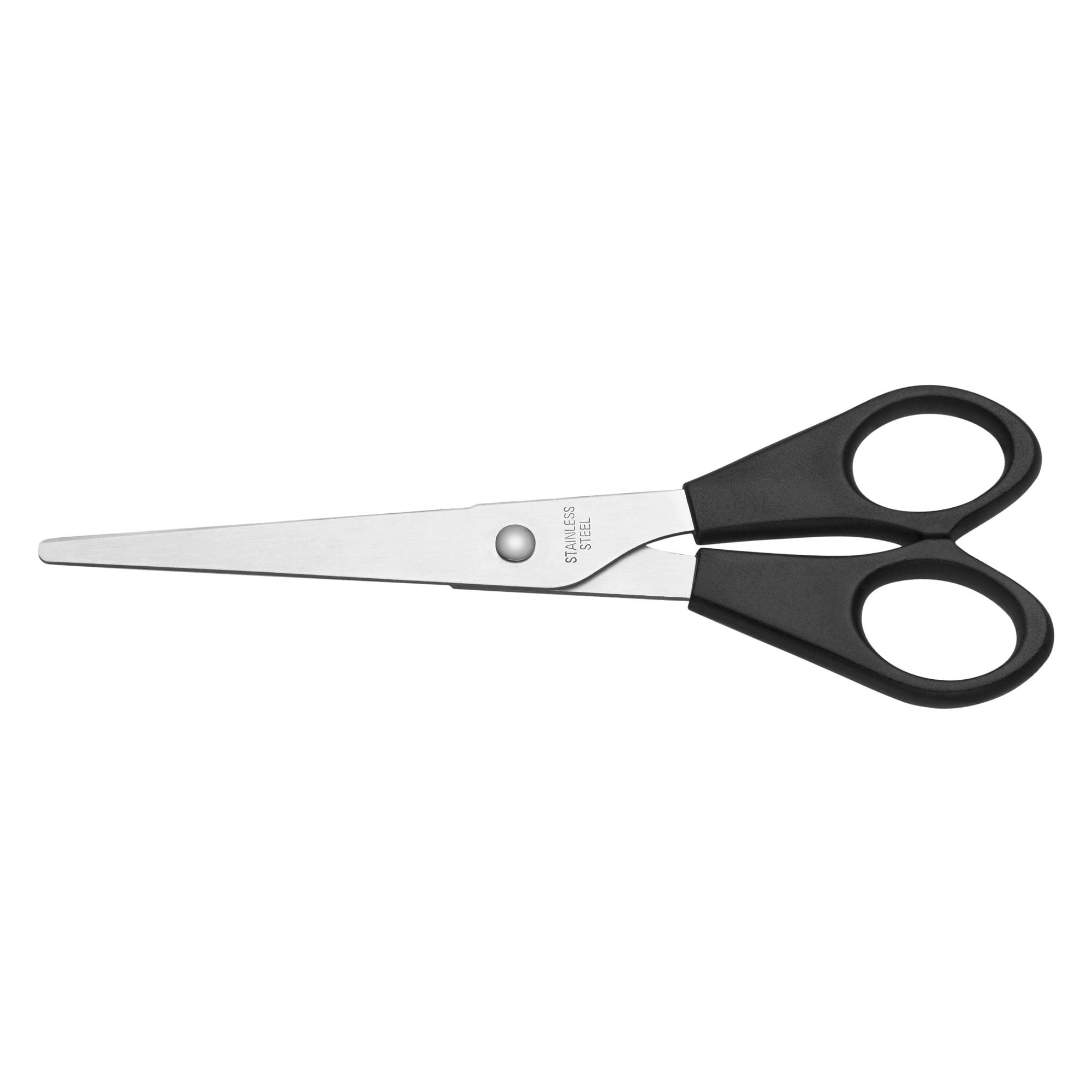 Schere 14,8cm Stahl rostfrei sw