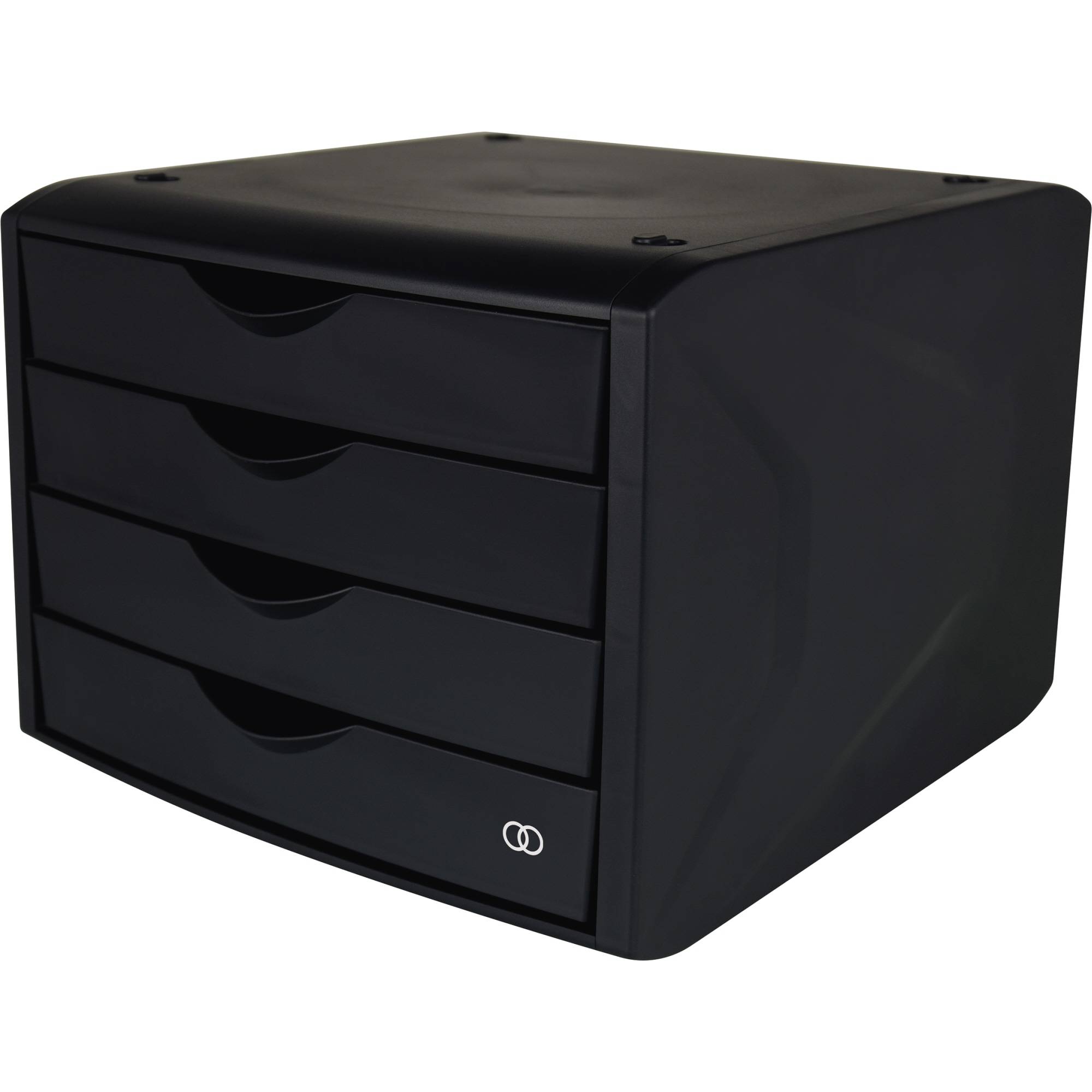Schubladenbox oeco schwarz
