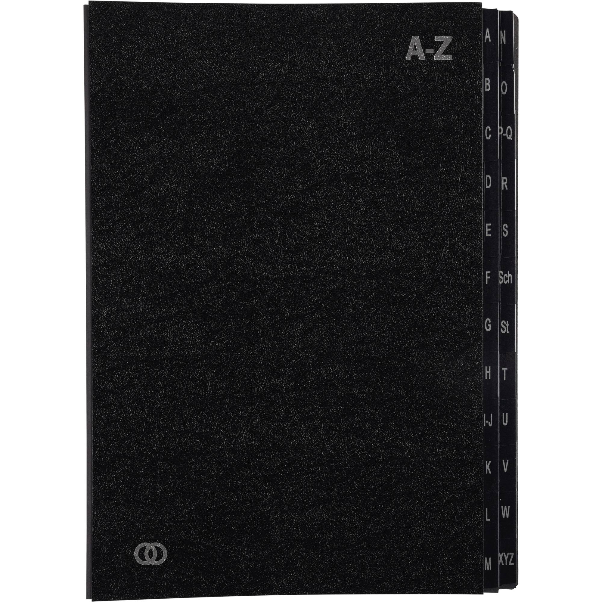 Pultordner oeco A-Z 24tlg schwarz