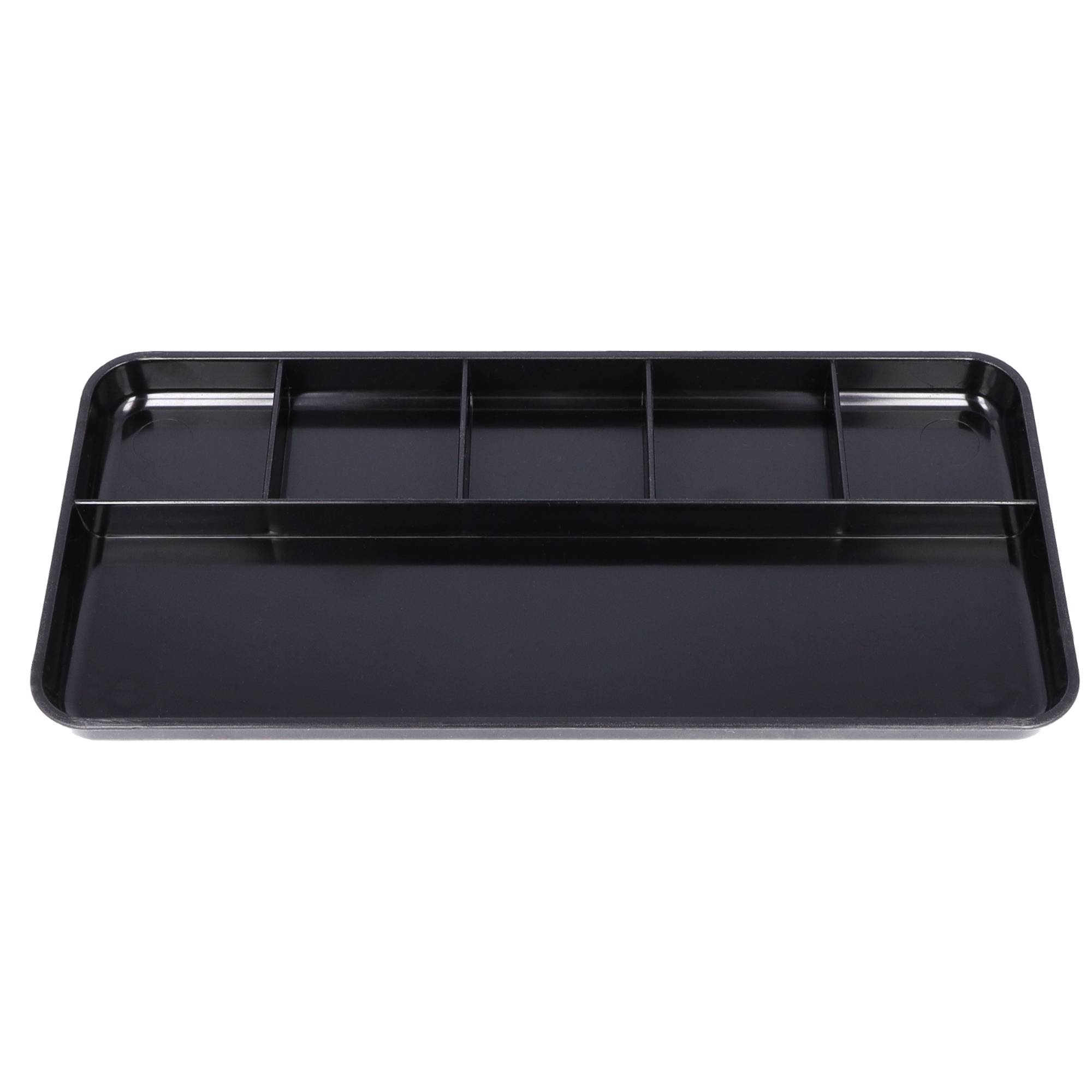 Stifteschale 25x12x1,6cm 6Fächer sw