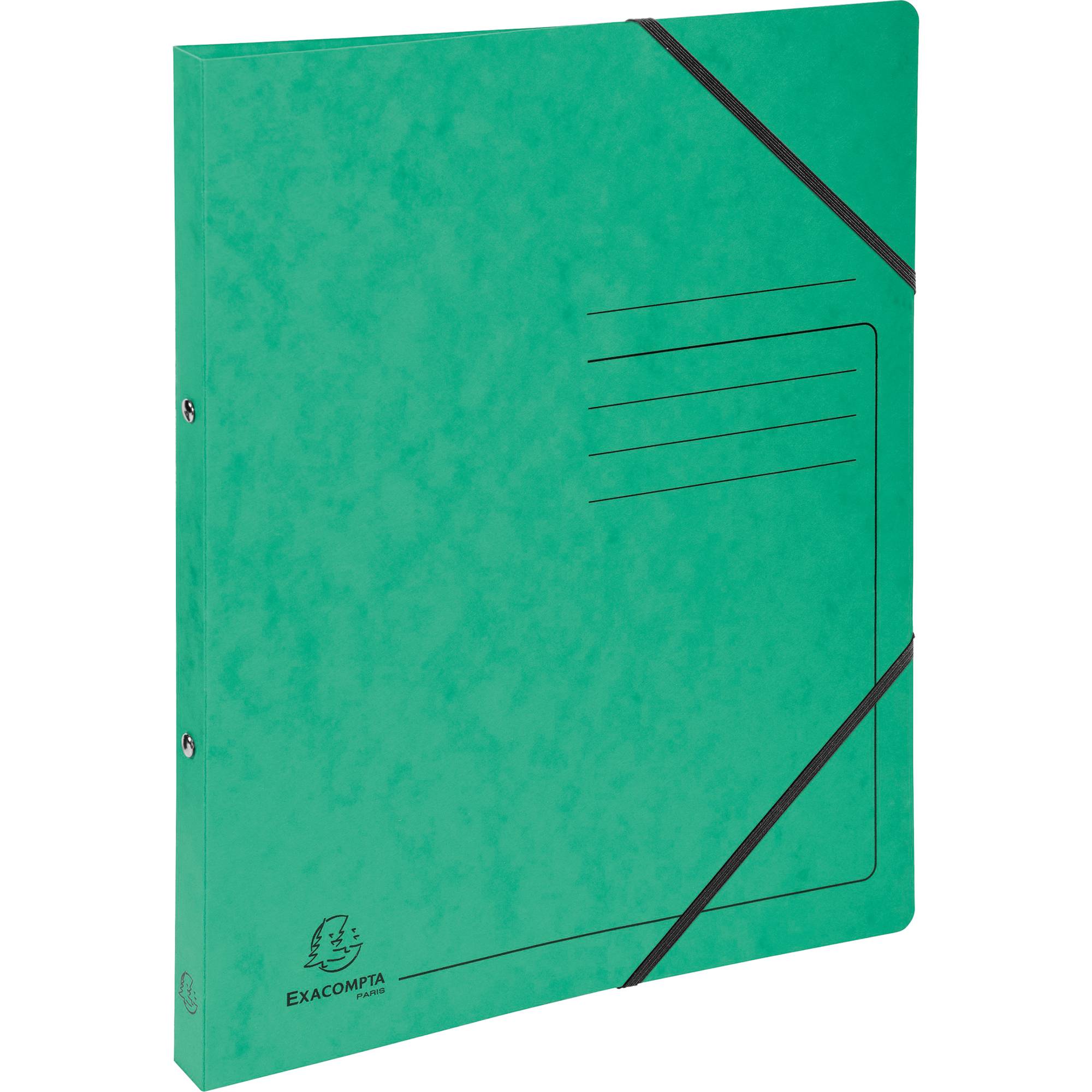 Ringhefter DIN A4 2Ringe Karton grün