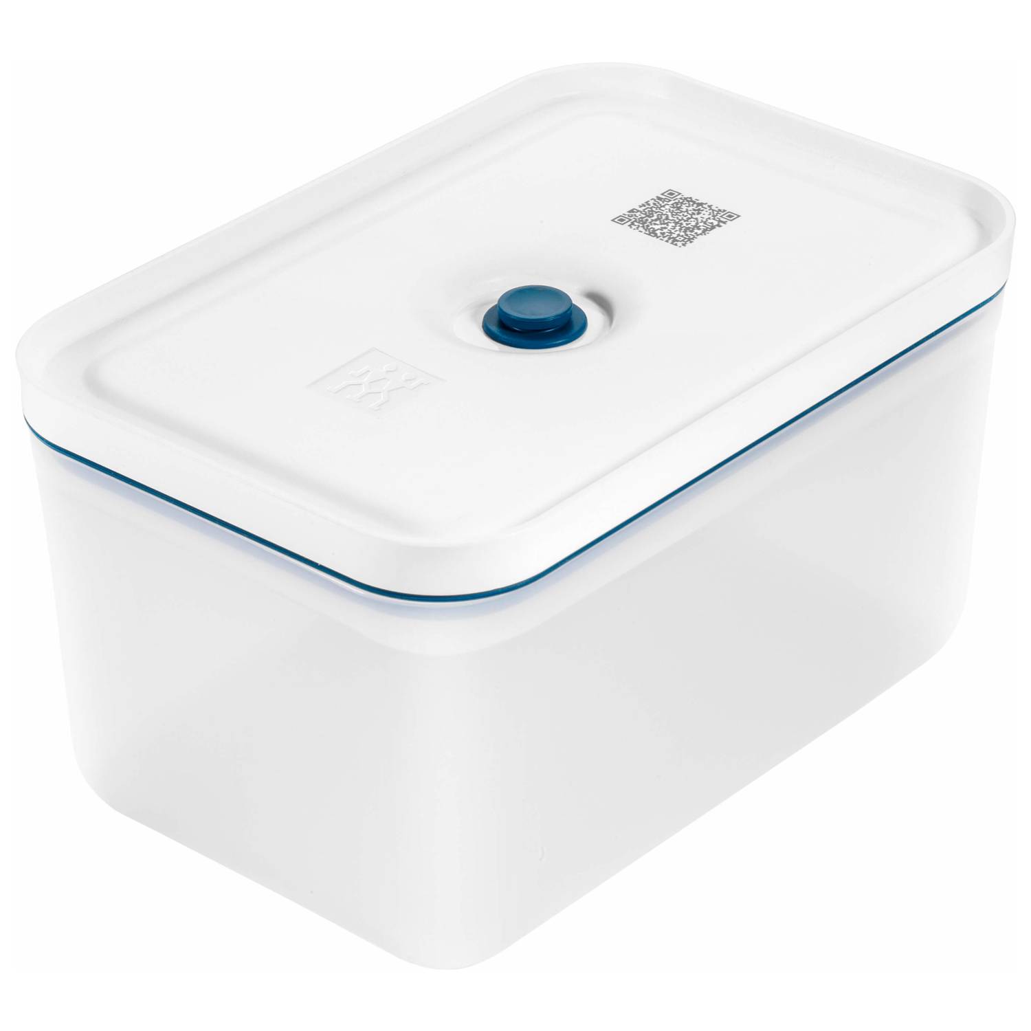 Zwilling 36815-015-0, Blau, Weiß, Vakuum-Dichtung, Tasten, Bisphenol A (BPA), 2300 ml, Kunststoff