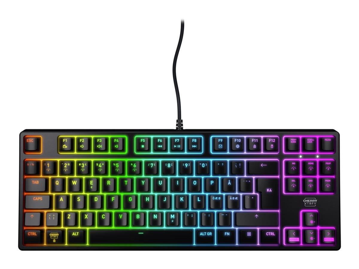 Xtrfy CHERRY XTRFY K4V2 - Tastatur - RGB - 80% - TKL - TL: Französisch, AZERTY