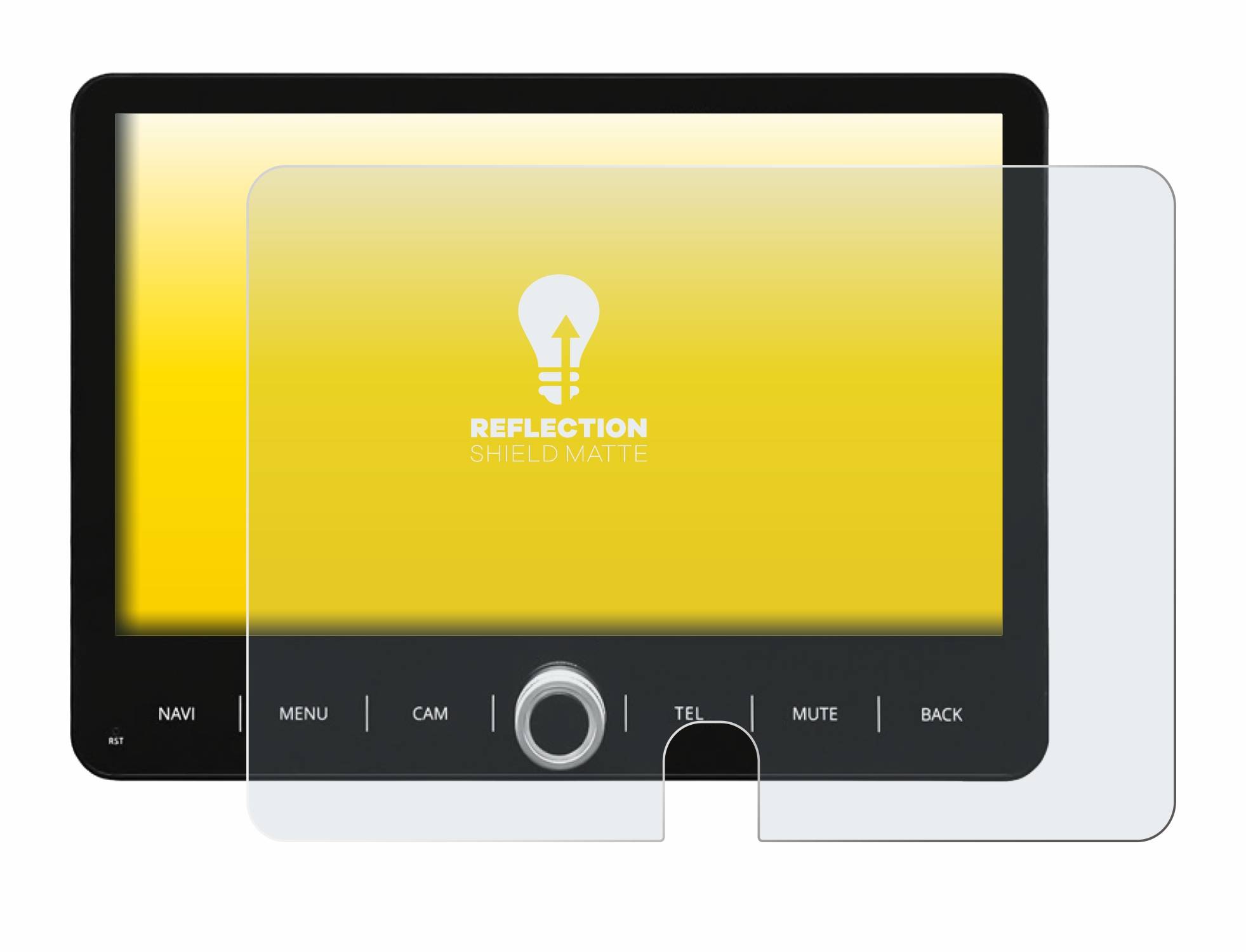 upscreen Schutzfolie für Dynavin D8-T5TP Folie Matt Entspiegelt Anti-Reflex