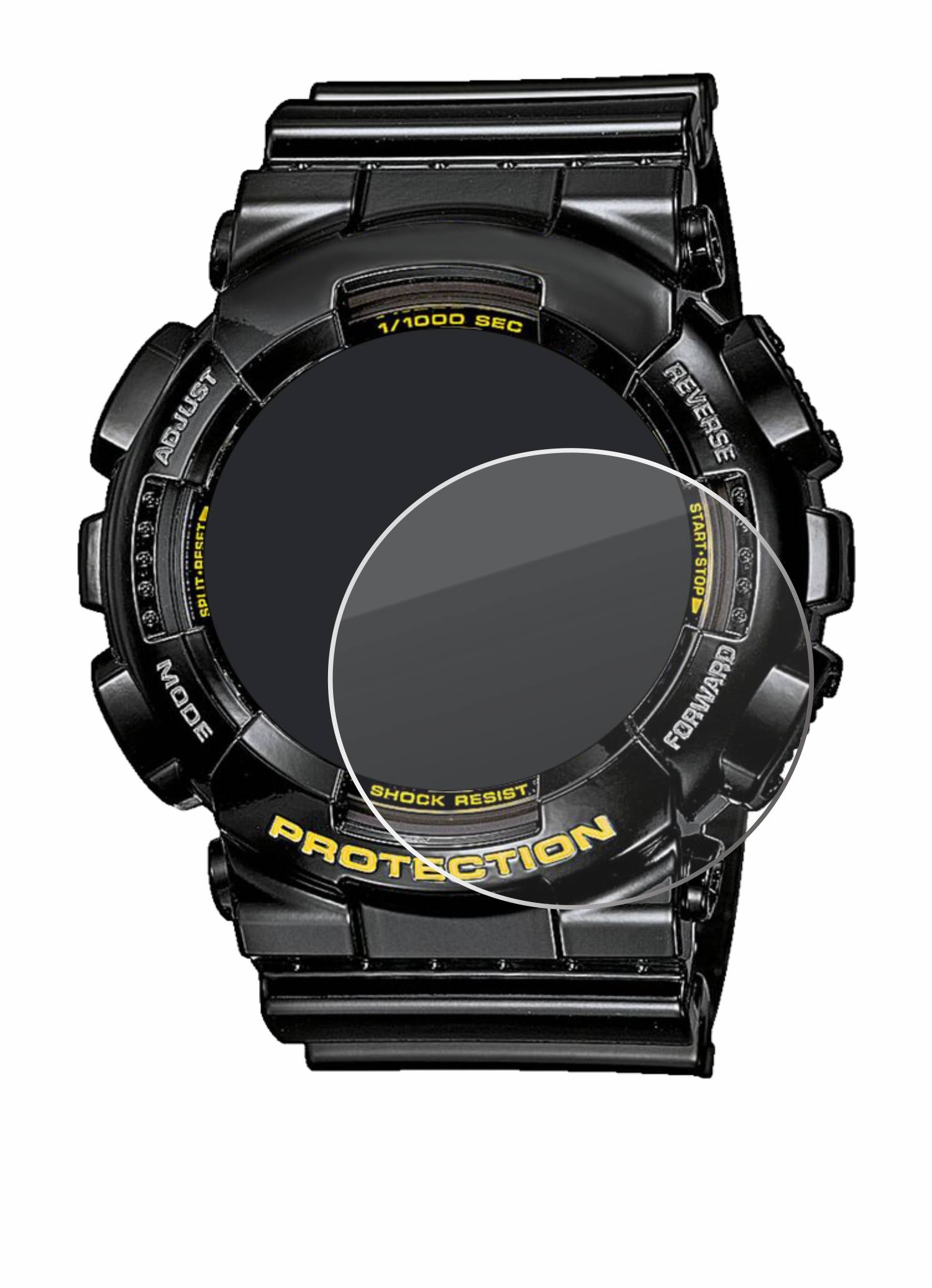 Savvies Clear Schutzglas für Casio G-Shock GA-110GB-1A