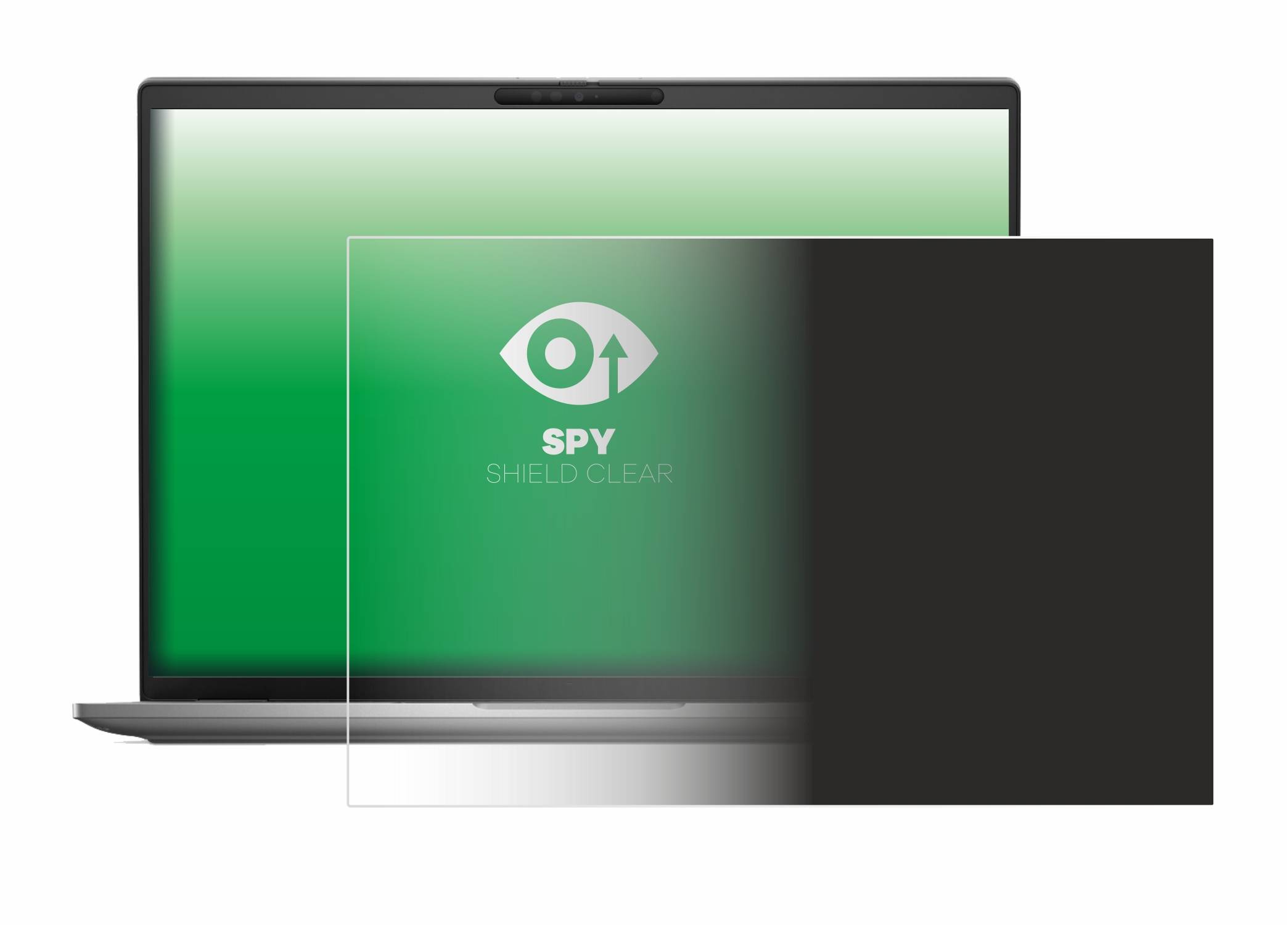 upscreen Blickschutzfolie für Dell Latitude 7650 Laptop Anti-Spy Privacy Blaulichtschutz Sichtschutzfolie