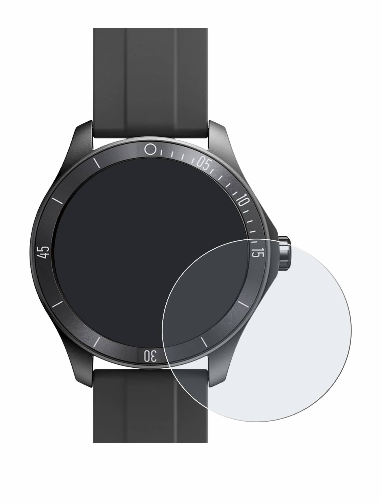 upscreen Schutzfolie für Toobur IDW18 Folie Matt Entspiegelt Anti-Reflex