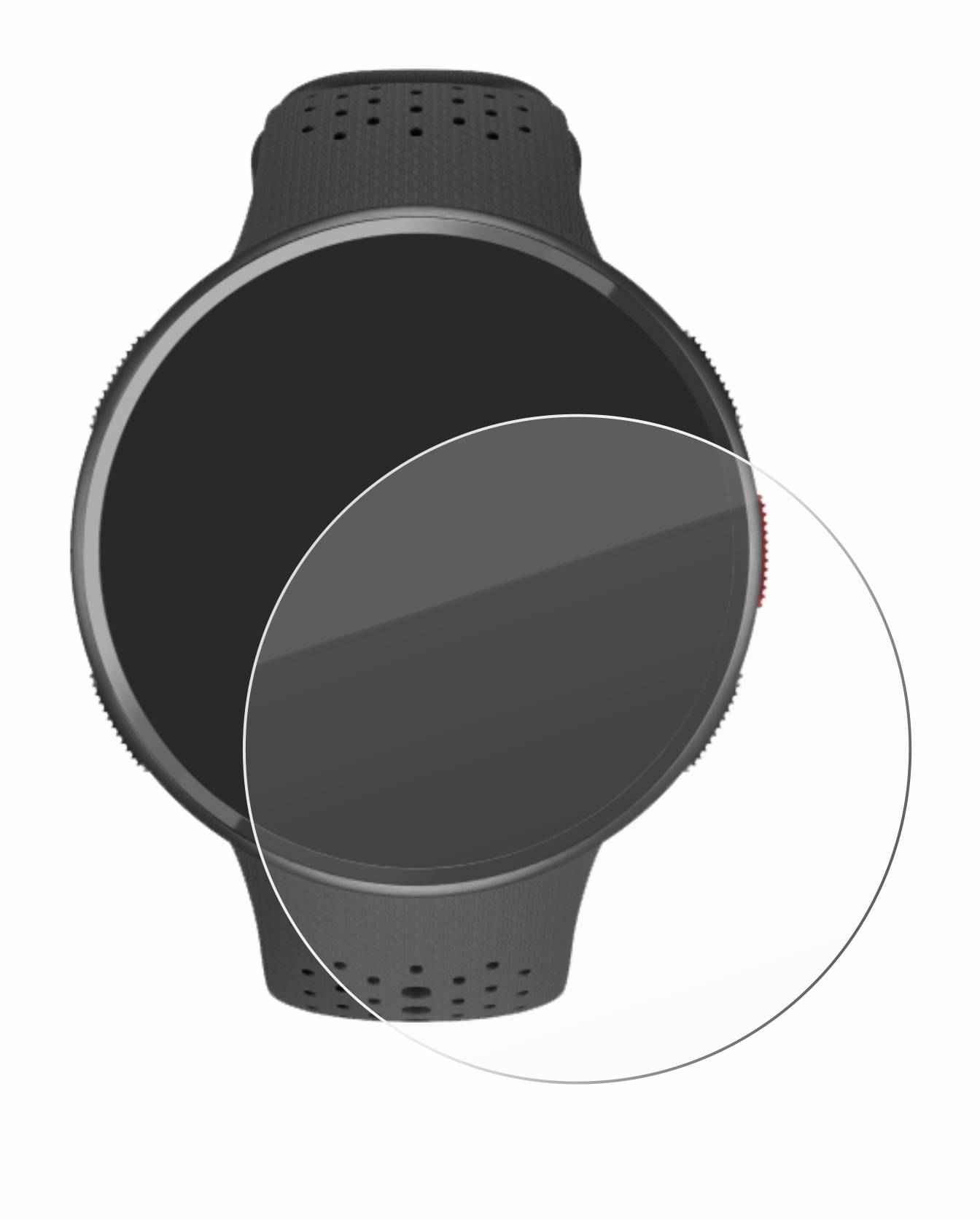 BROTECT AirGlass Flexible Schutz Glas Folie für Polar Pacer Pro Klar Transparent