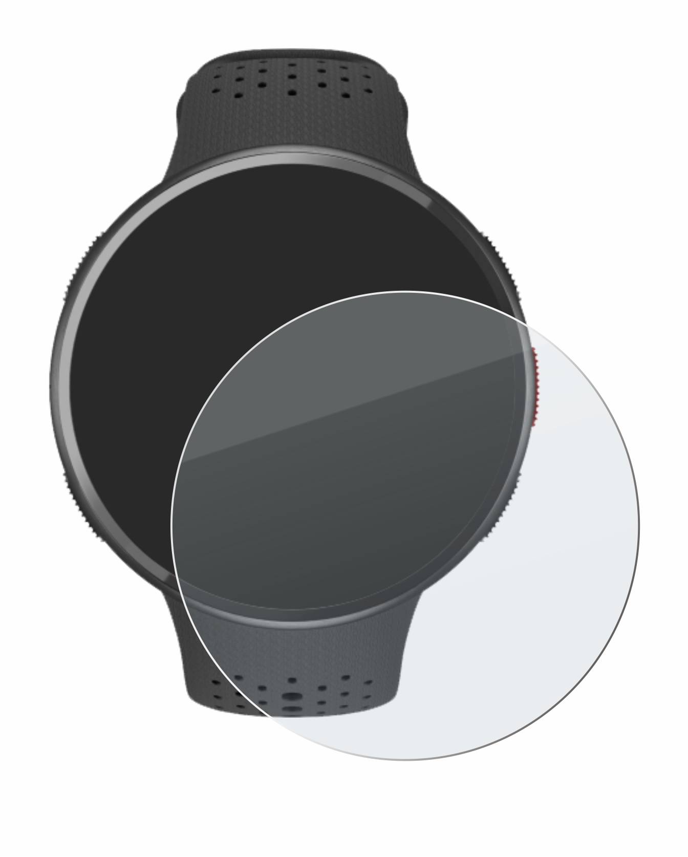 BROTECT AirGlass Flexible Schutz Glas Folie für Polar Pacer Pro Matt Entspiegelt