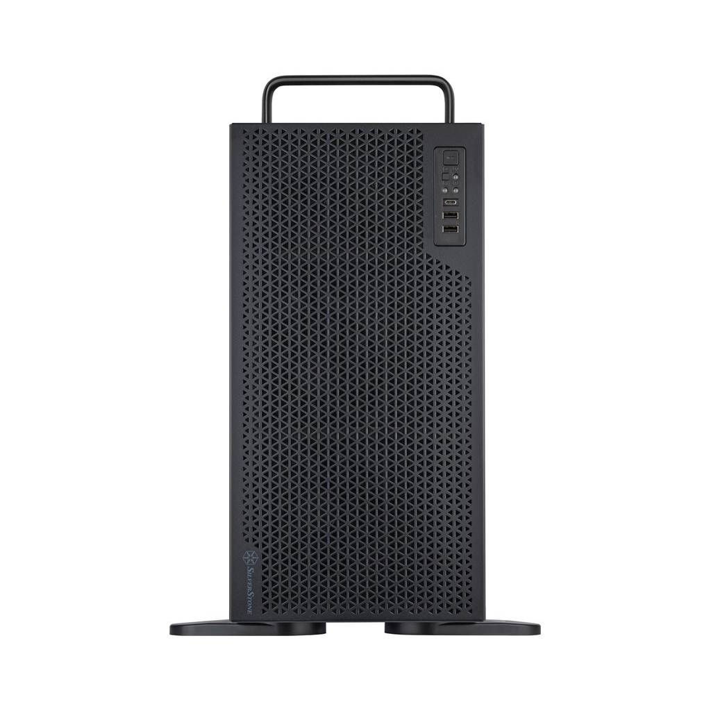 SilverStone RM52, Rack, Server, Schwarz, ATX, micro ATX, Mini-ITX, Stahl, 5U