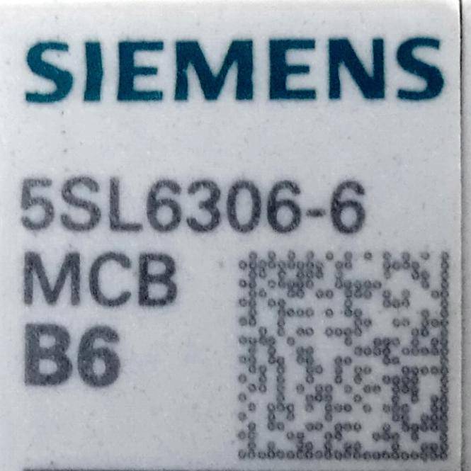 Siemens Leitungsschutzschalter (5SL6306-6)