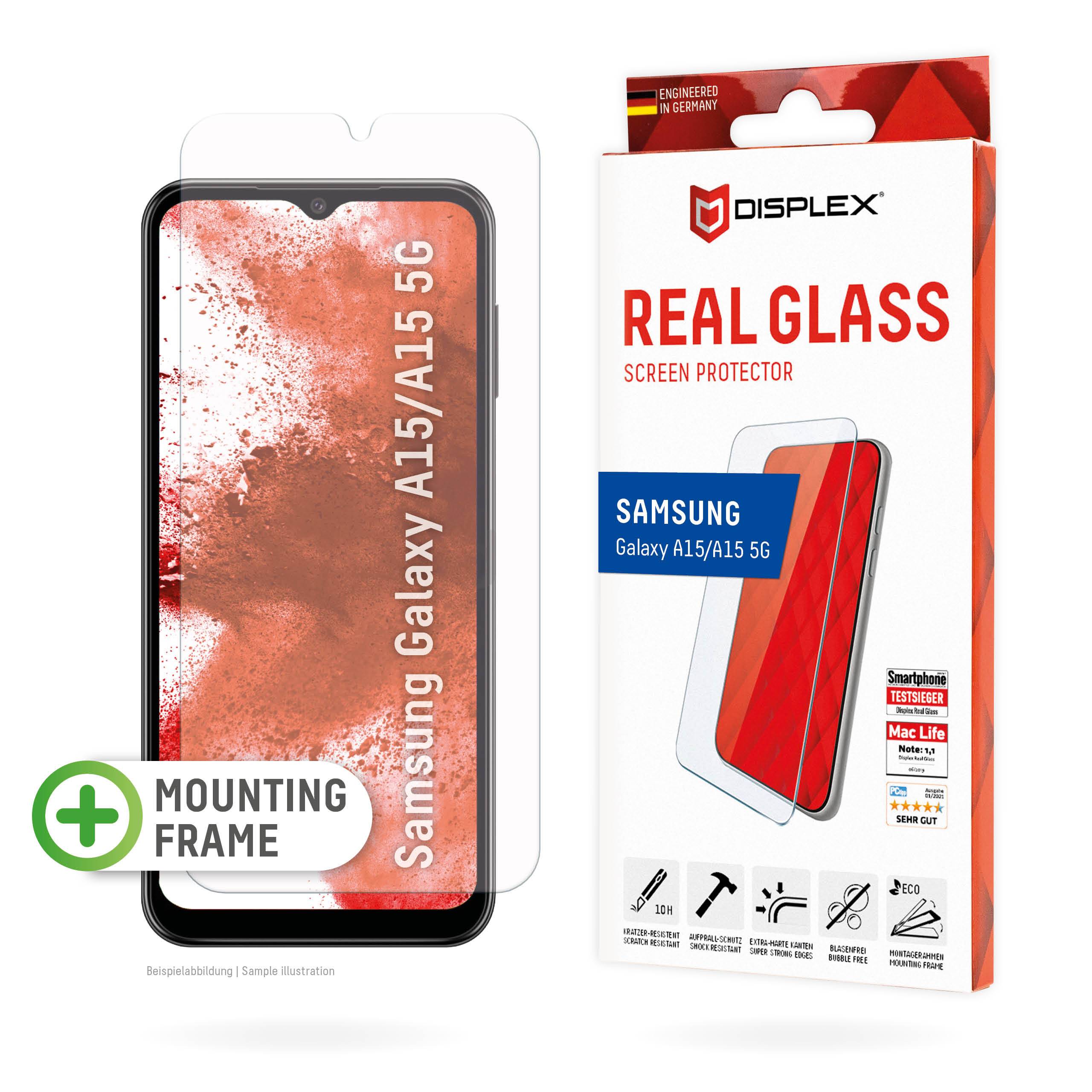 DISPLEX Real Glass + Case Set Samsung Galaxy S23 FE