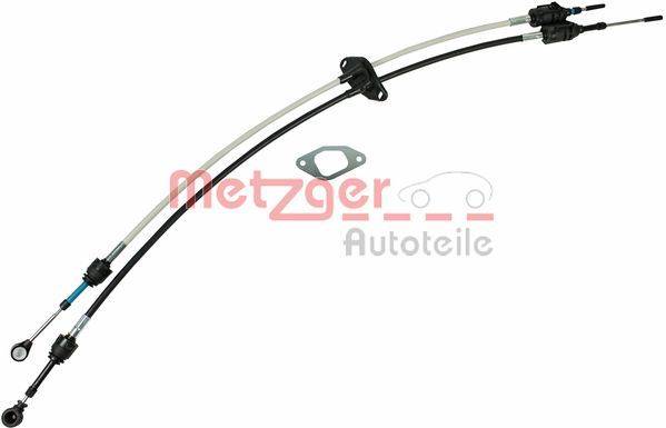 Metzger 3150072 Seilzug, Schaltgetriebe