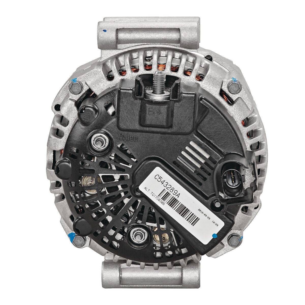Lichtmaschine Generator 51,3mm 7 Rillen 180A VALEO für MERCEDES SPRINTER 3,5-t