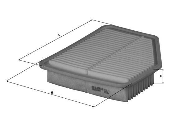 Mahle LX1613 Luftfilter