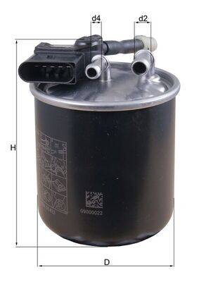 Mahle KL913 Kraftstofffilter