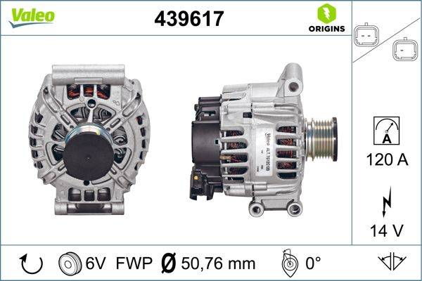 Valeo 439617 Generator