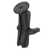 Ram Mounts RAM-103U - Aluminium - Schwarz - Double Socket Arm with Round Ball Pl