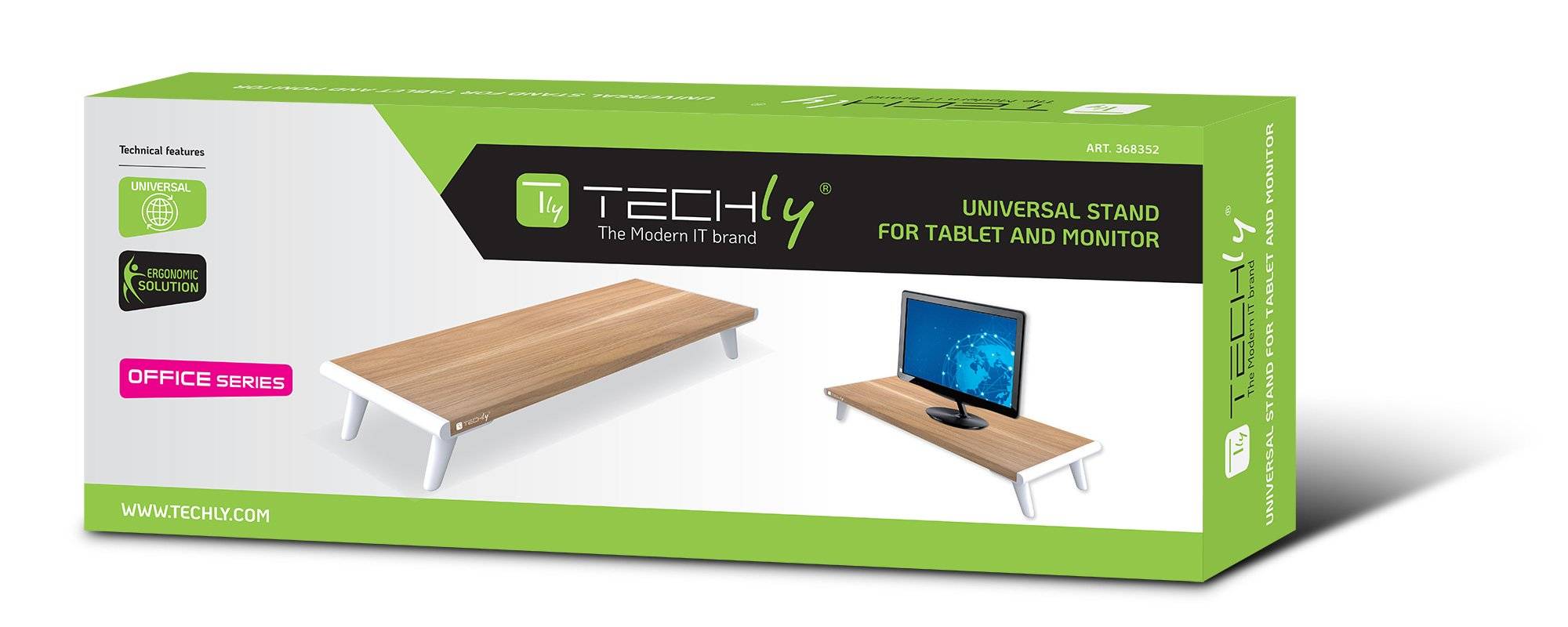 Techly Bildschirmständer - universell und ergonomisch
