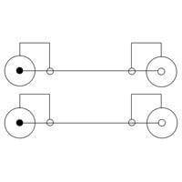 Goobay AVK 125-1000 - Video-/Audioverlängerungskabel