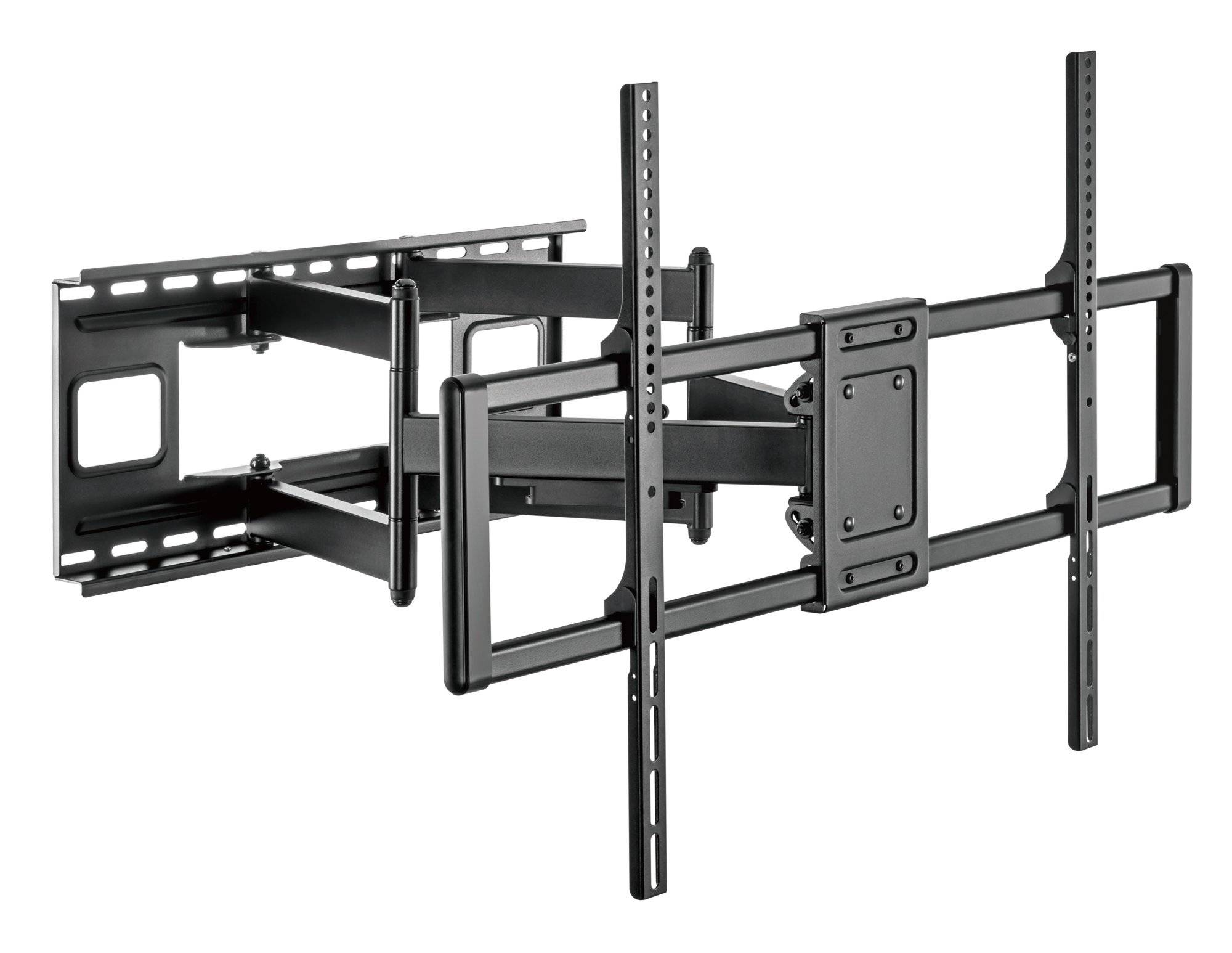 Techly Schlanke Wandhalterung für 60-120 TV Schwarz