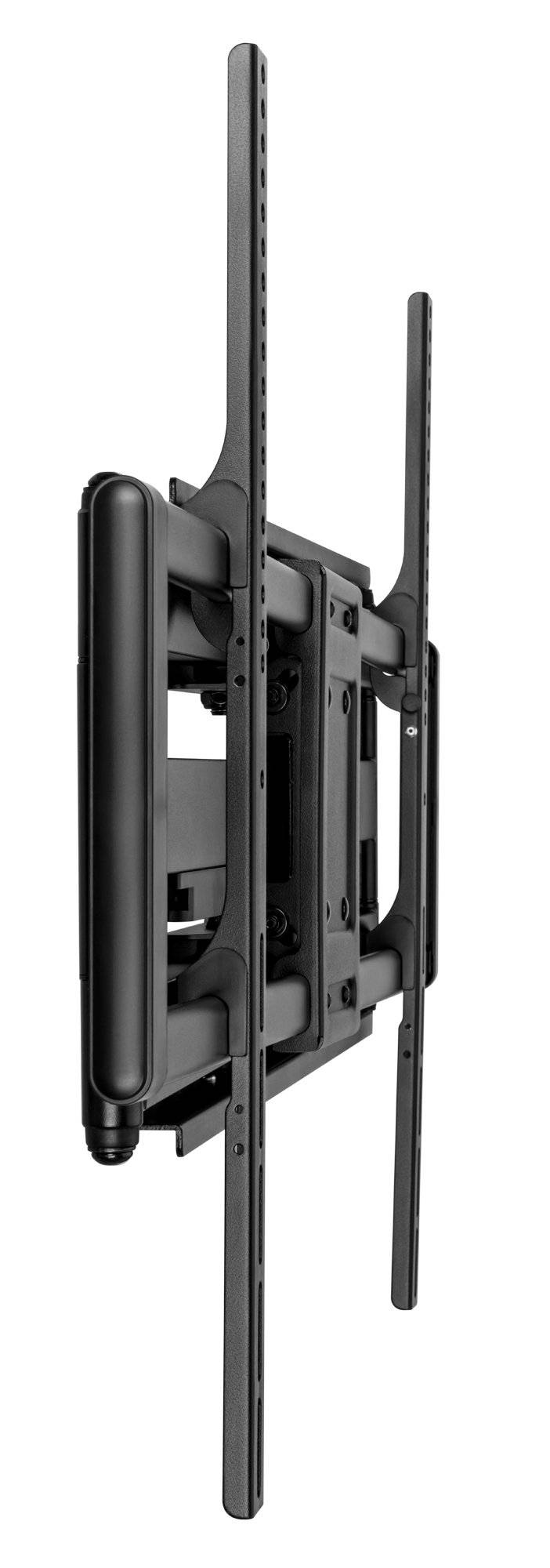 Techly Befestigungskit (Wandbefestigung) - für Curved Panel/Flat Panel - schmal - Stahl - Schwarz - Bildschirmgröße: 152