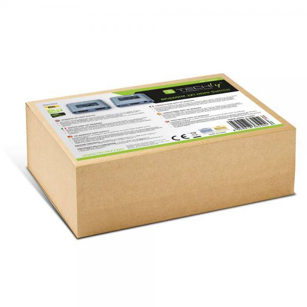 Techly Switch HDMI 2.1 2X1 8K Multimedia-Technik Switche