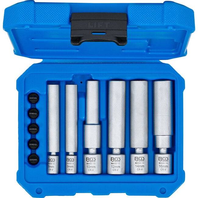 Glüh- und Zündkerzen-Gelenk-Einsatz-Satz Antrieb Innenvierkant 6,3 mm (1/4") / 10 mm (3/8")