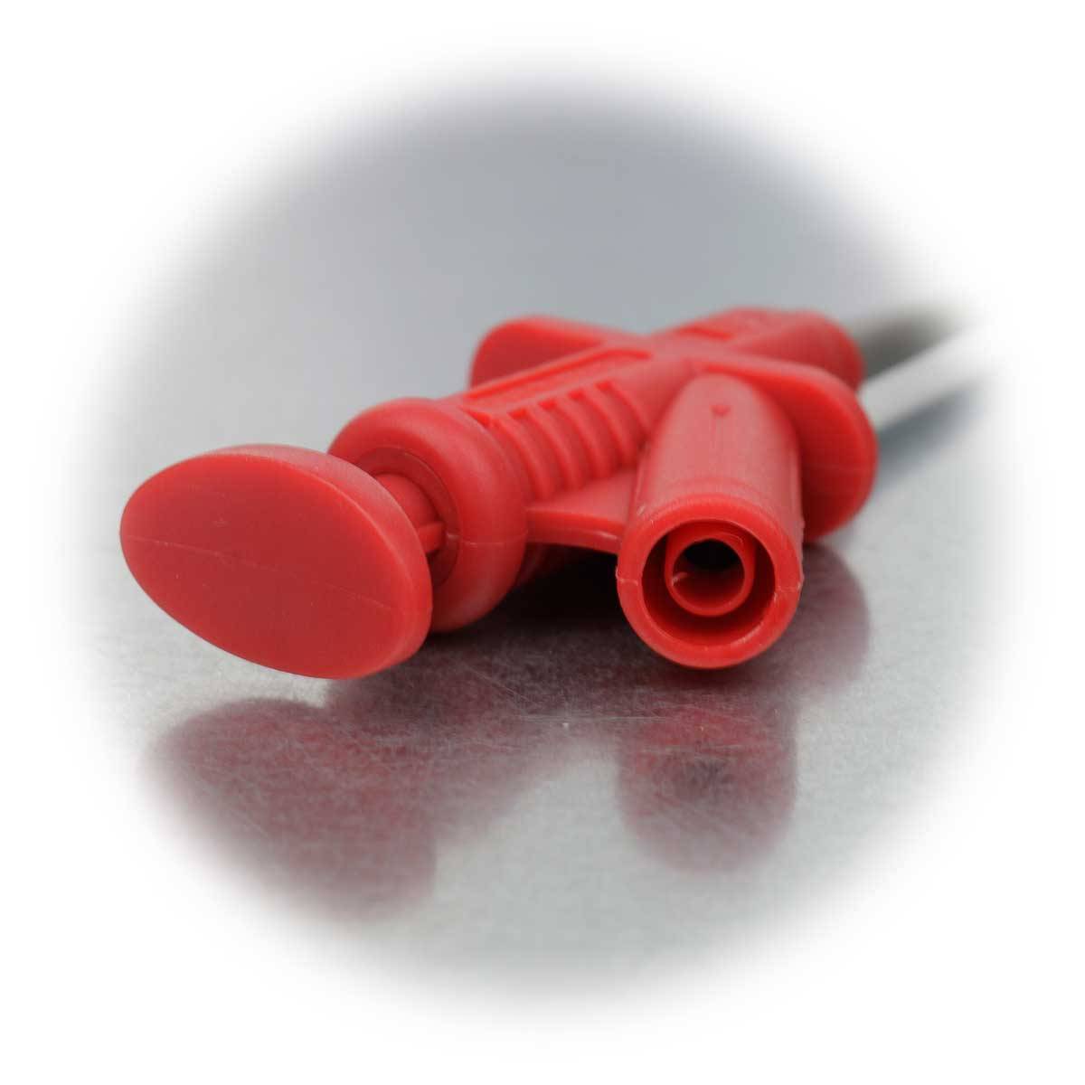 McPower - Klemmprüfspitze "PS 45", 4mm Buchse, rot