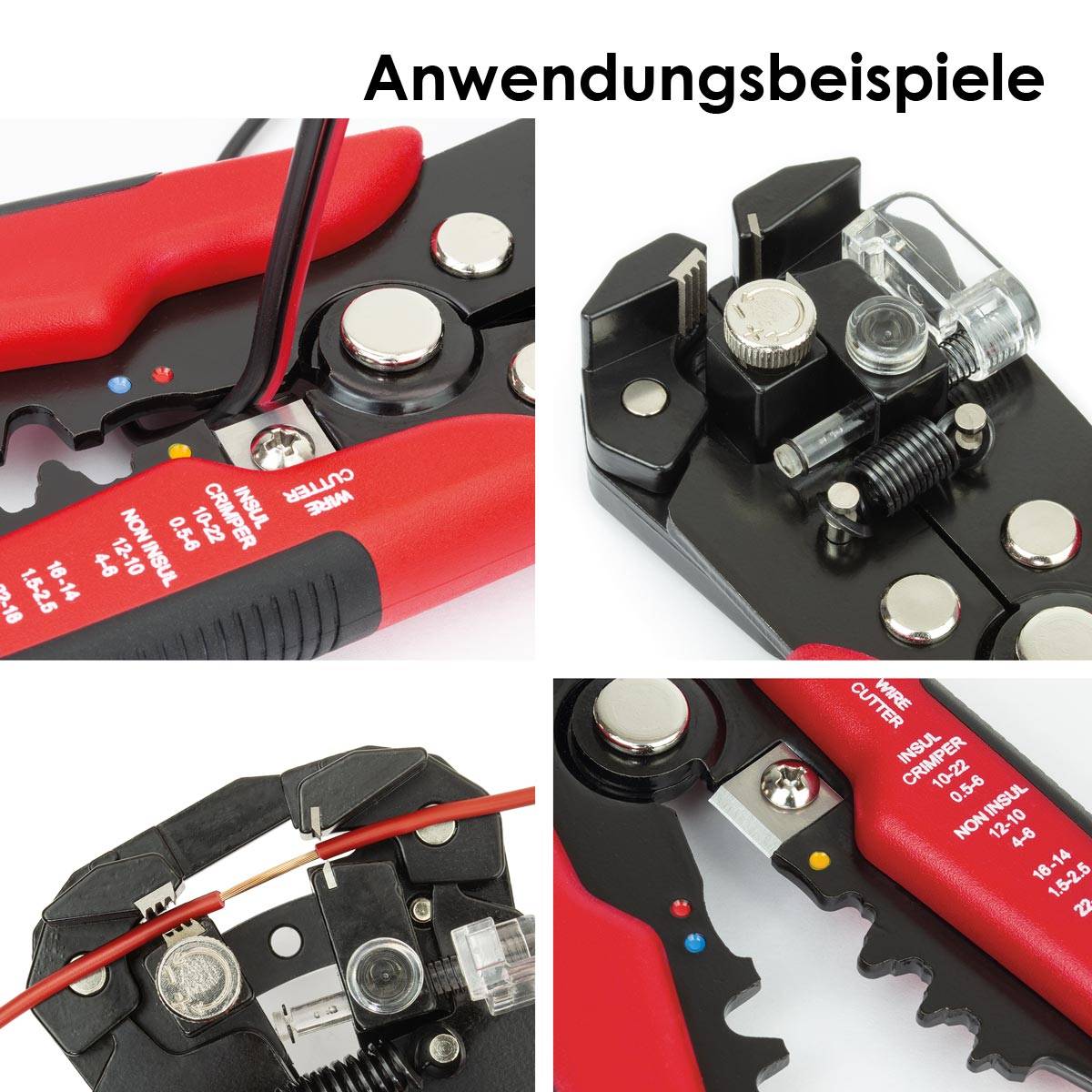 SINTRON Tools 3in1 Kombi-Abisolierzange CWS2