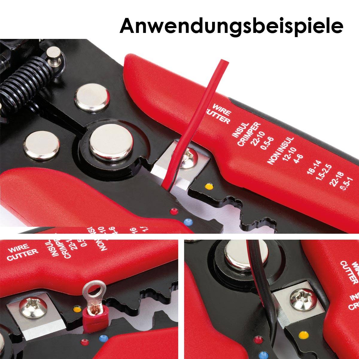 SINTRON Tools 3in1 Kombi-Abisolierzange CWS2