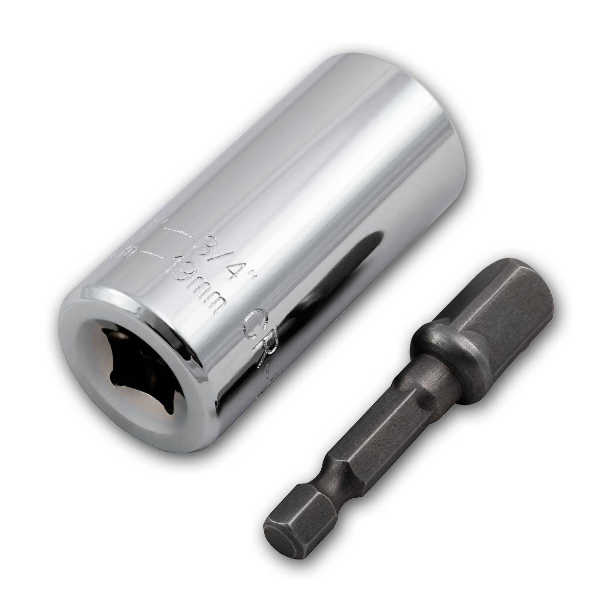 McPower - Universal-Nuss für 1/4" bis 3/4", inkl. Adapter