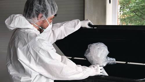 Schutzanzug ProSafe® Light SMS-2XL Größe XXL Farbe weiß Ausführung ohne Füßlinge