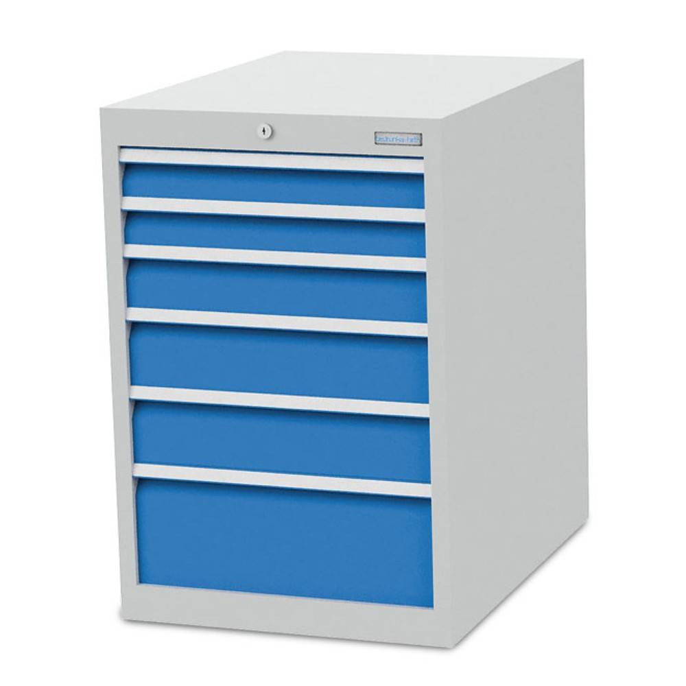 Schubladenschrank Tiefe 736, R 18-24, 6 x Schublade