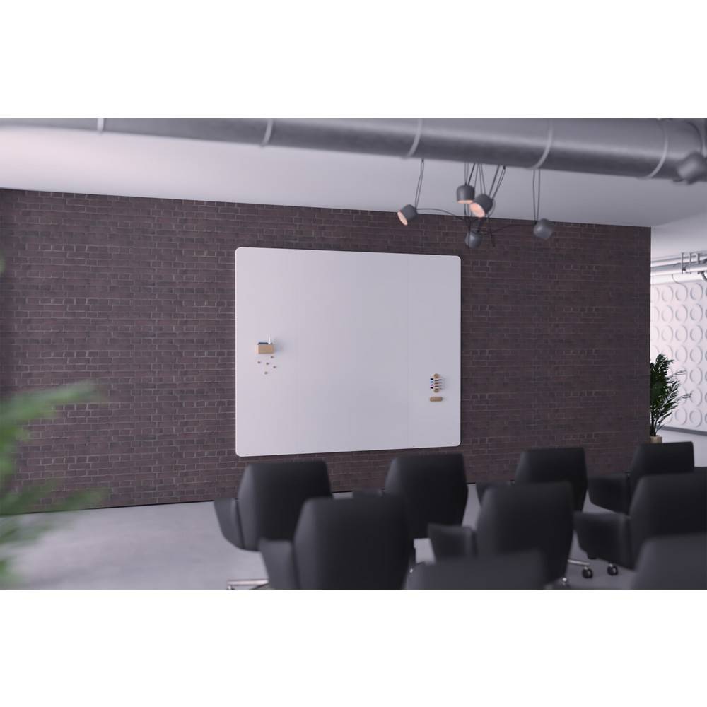 Legamaster Whiteboard WALL-UP 7-106127 119,5x200cm runde Ecke re