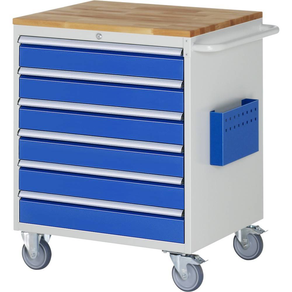 Montagewagen 770x650x975 6xSchub-TA Top 25mm lgr/ebl