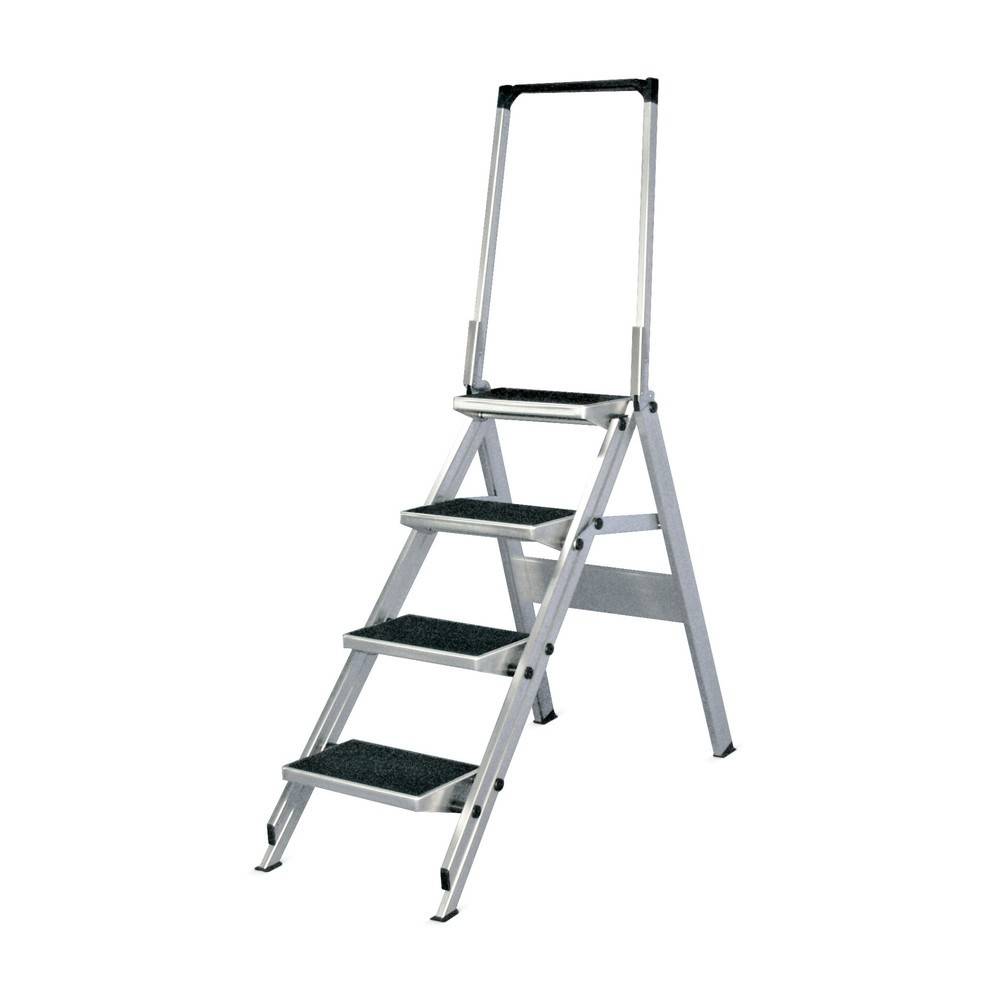 HYMER Sicherheits-Klapptreppe, Standhöhe 1,15 m, mit Sicherh 129422-YY