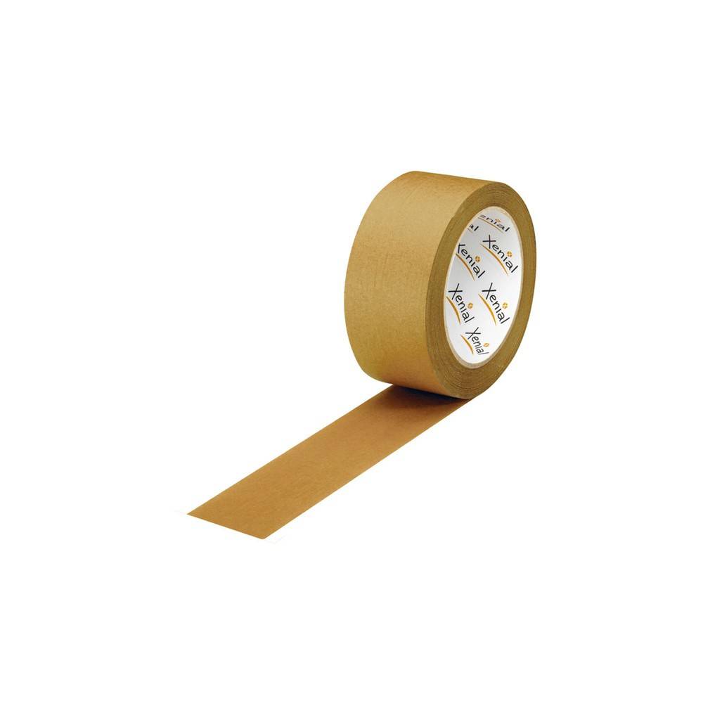 Klebeband Breite 50mm Länge 50m Stärke 130µ Papier braun XENIAL