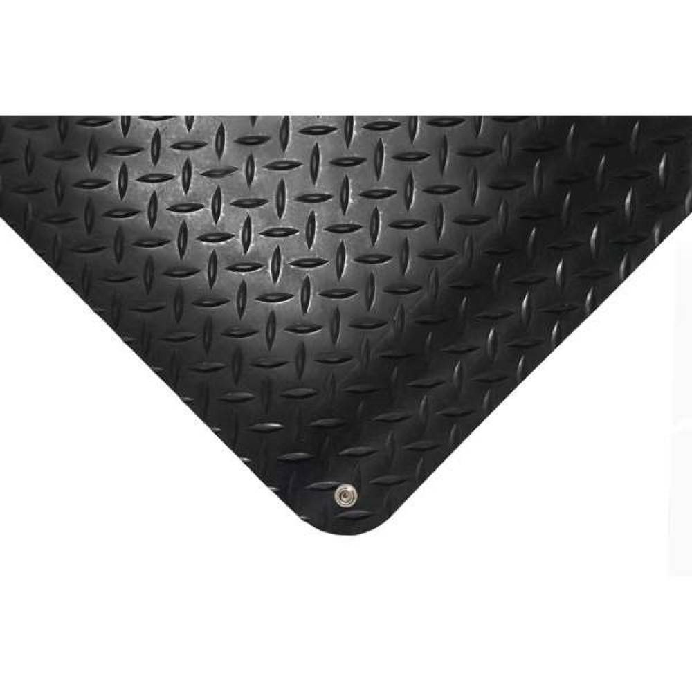 Anti-Ermüdungsmatte Deckplate Anti-Static B60xL90 cm schwarz
