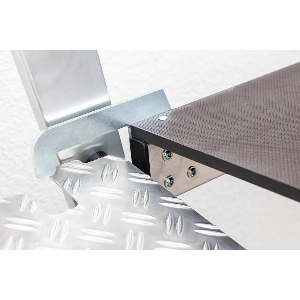 Munk Klapptritt beidseitig begehbar Alu natur 3 Stufen 451205-YY