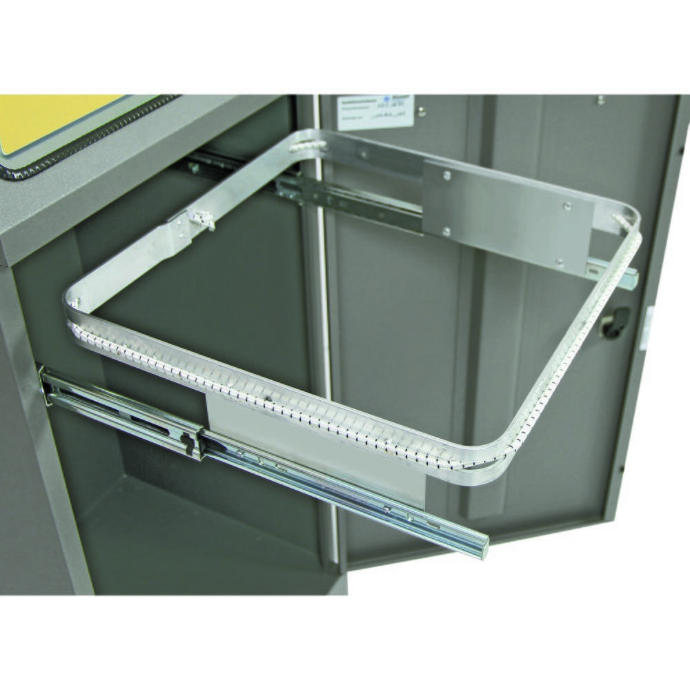 stumpf® Wertstoffsammler, mit Abfallsackhalter, Stahlblech, verzinkt,