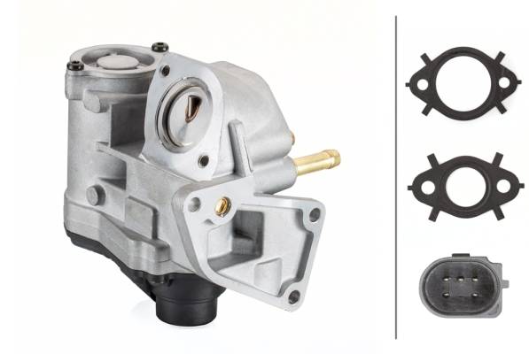 HELLA 6NU 010 171-811 AGR-Ventil - elektrisch - 5-polig - mit Dichtungen