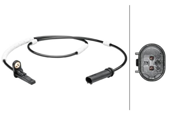 HELLA 6PU 012 679-571 Sensor, Raddrehzahl