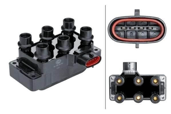 HELLA 5DA 358 168-301 Zuendspule