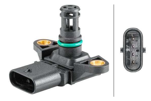 HELLA 6PP 358 152-381 Sensor, Ladedruck